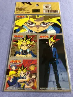 Yu-Gi-Oh! 1998 Japanese Amada Toei Version Initial Sticker - Type H - Sealed - Image 2