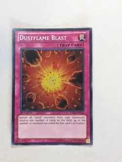 YUGIOH DUSTFLAME BLAST HA06-EN058 1ST ED - Image 1