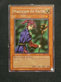 Yugioh Magician Of Faith Unlimited Rare MRD-036💥 - Image 1