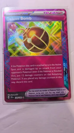 Deluxe Bomb 134/142 ACE SPEC Rare SV07: Stellar Crown Pokemon Card NM - Image 1