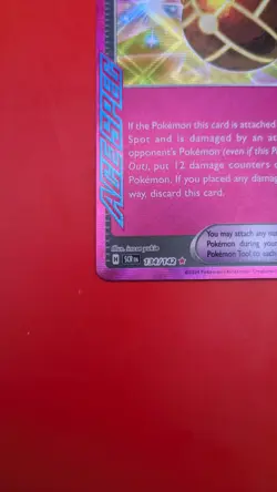 Deluxe Bomb 134/142 ACE SPEC Rare SV07: Stellar Crown Pokemon Card NM - Image 3