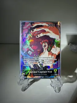 Eustass"Captain"Kid Leader Alt Art One Piece OP10-099 TCG English Card - Image 1