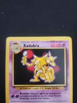 KADABRA - 46/130 - Base Set 2 - Pokemon Card - LP - Image 2