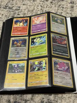 Pokemon Binder Collection Of Vintage And Modern Cards( Binder Included/ - Image 1