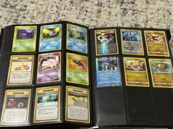Pokemon Binder Collection Of Vintage And Modern Cards( Binder Included/ - Image 2