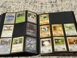 Pokemon Binder Collection Of Vintage And Modern Cards( Binder Included/ - Image 3