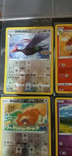 Pokemon Go Lot of 9 Reverse Holo Cards 2 Uncommon & 7 Common See Pictures - Image 2