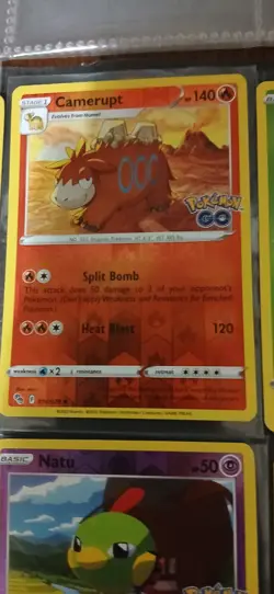 Pokemon Go Lot of 9 Reverse Holo Cards 2 Uncommon & 7 Common See Pictures - Image 3