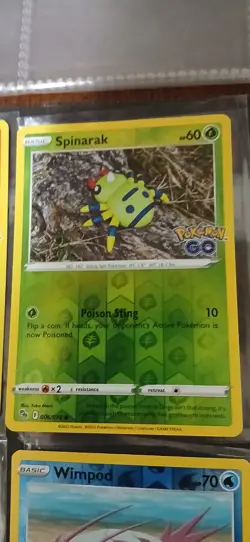 Pokemon Go Lot of 9 Reverse Holo Cards 2 Uncommon & 7 Common See Pictures - Image 4
