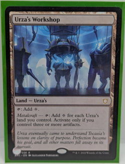 Urza's Workshop Commander: The Brothers' War Regular Rare NM MTG - Image 1