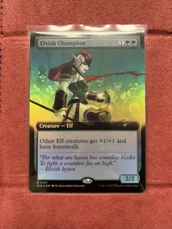 MTG - Elvish Champion (Extended Art) - Secret Lair Drop - Foil NM - SLD #0761 - Image 3