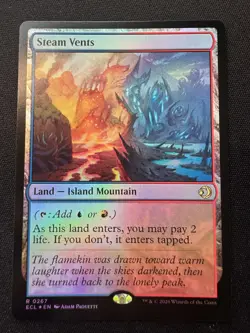 Steam Vents - FOIL - MTG #267 Lorwyn Eclipsed MTG - NM/M - Image 1