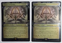 Crown of Gondor Showcase Scrolls FOIL x1 Commander: The Lord of the Rings MTG - Image 3