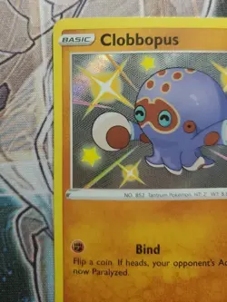 Clobbopus SV072/SV122 Shining Fates Shiny Vault Holo Rare Pokemon 2021 NM - Image 4