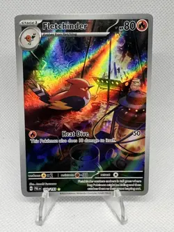 Pokemon Fletchinder - 199/193 SV02: Paldea Evolved Illustration Rare - Image 1