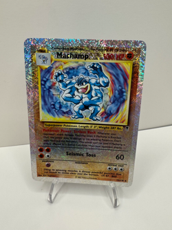 Pokemon - Legendary Collection Reverse Holo - Machamp 15/110 - Near Mint - Image 1