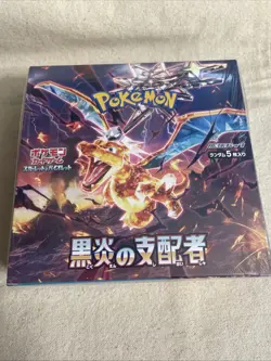 Pokemon Ruler of the Black Flame Booster Box Japanese Sealed US Seller - Image 1