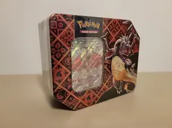 Shiny Charizard ex Paldean Fates Scarlet and Violet Pokemon TCG Tin - Image 2