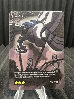 Loogia (Lugia) 96/90 - Set Hit Holo - Pokedoodles Set 1 Fan Art- Pokemon - Image 1