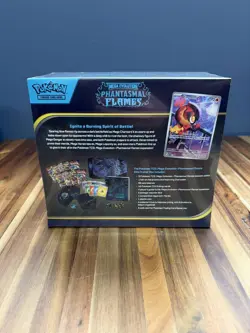 Pokemon TCG Mega Evolution Phantasmal Flames Elite Trainer Box Sealed - Image 2