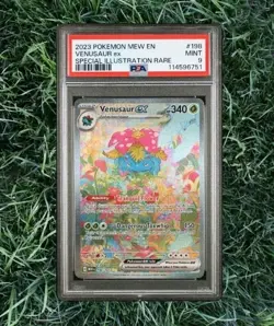 2023 Pokemon Venusaur ex Special Illustration Rare PSA 9 198/165 - Image 1