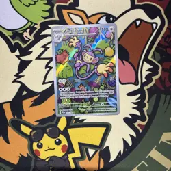 Ambipom Near Mint 107/094 Me02: Phantasmal Flames Illustration Rare Pokemon TCG - Image 1