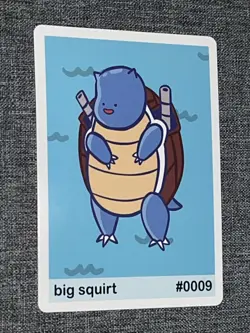 Big Squirt (Blastoise) #9 - Gen 1 Pookiemoot Fan Art - Pokemon Parody - Image 1