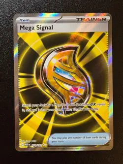 Mega Signal - 171/132 - Pokemon TCG Mega Evolutions - Ultra Rare Full Art - NM - Image 1