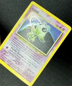 2000 Celebi HP+ Holo Rare Neo Revelation 3/64 Pokemon Vintage Grail - Image 2