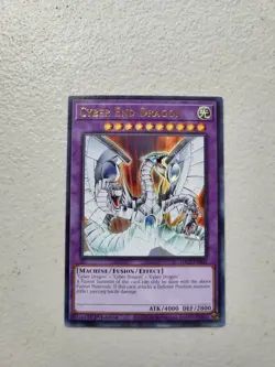 1x Yugioh Cyber End Dragon SDCS-EN041 Ultra Rare 1st Ed LP Free Shipping - Image 1
