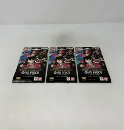 One Piece OP-09 Emperors In The New World 12-Card Sleeved Booster Pack Lot of 3 - Image 3