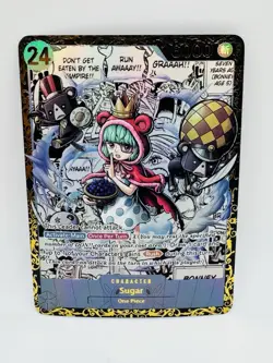 Goddess Story One Piece Sugar Manga DIY Doujin Kawaii Art Holo Card - Image 1