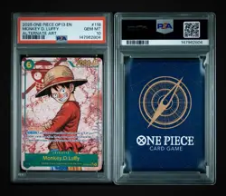Monkey D. Luffy OP13-118 PSA 10 2025 One Piece Carrying on His Will SEC Alt Art - Image 3