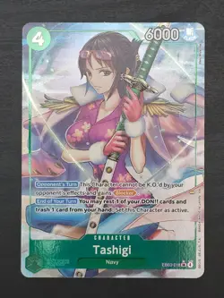 Tashigi EB03-018 - One Piece EB03 Heroines Edition Alt Art - Image 1