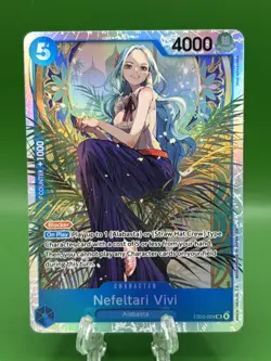 One Piece TCG - Nefeltari Vivi PRERELEASE ENGLISH EB03-024 HEROINES SR Near Mint - Image 1