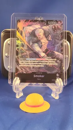 Smoker - OP02-093 - Leader - ST19 - English - Near Mint - One Piece CCG - Image 1