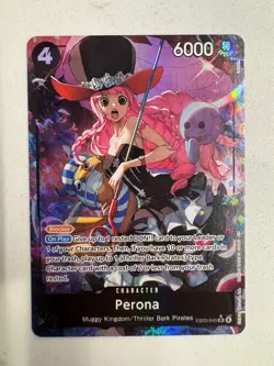 ONE PIECE English Heroines Edition Perona (Alt Art) EB03-045 SR NM - Image 1