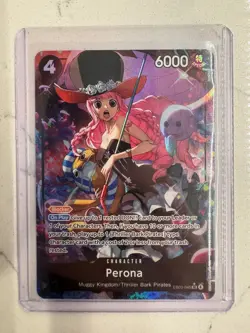 ONE PIECE English Heroines Edition Perona (Alt Art) EB03-045 SR NM - Image 3