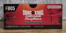 Dragon Ball Card Game - Fusion World - New Adventure (FB05) Booster Box - Image 2