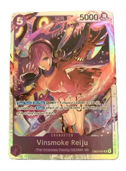 One Piece TCG English Heroines Edition SR Foil Card EB03-031 Vinsmoke Reiju - Image 1