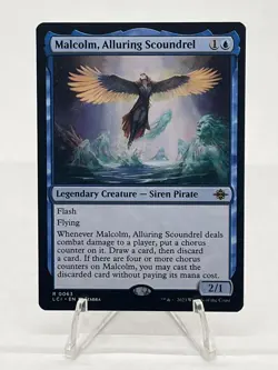 Malcolm, Alluring Scoundrel #63 The Lost Caverns of Ixalan 250001 - Image 1