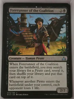 Forerunner of the Coalition - U from RIX #72 - in LP-NM Condition - Image 1