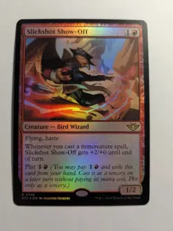 Slickshot Show-Off Outlaws of Thunder Junction 146 Foil MtG OtJ - Image 1