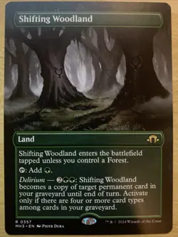 Shifting Woodland (Borderless) Modern Horizons 3 Regular - Image 1