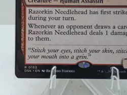 MTG Duskmourn: House of Horror Razorkin Needlehead Rare Non Foil 0153 - Image 5