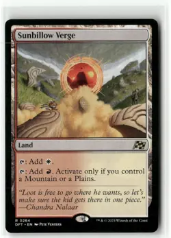 Sunbillow Verge - Aetherdrift MTG NM - Image 1