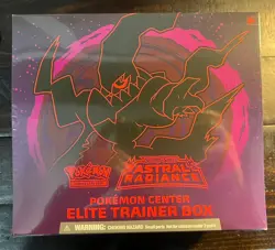 Astral Radiance Pokemon Center Exclusive ETB W/small Tear Plastic WithProtector - Image 1