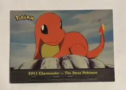 EP11 Charmander - The Stray Pokemon Foil Topps Blue Label Logo - Image 1