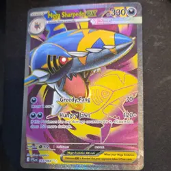 Pokemon Mega Sharpedo EX 113/094 Me02: Phantasmal Flames Ultra Rare PACK FRESH - Image 1