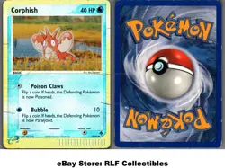 2003 Pokemon, EX Dragon, #52/97 Corphish, Reverse Holo Common - Image 1